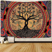 Künstlerischer Baum als Wandbehang