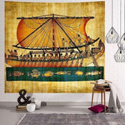 Antikes Schiff Wandbehang