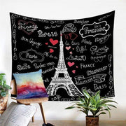 Wandbehang Französisch Liebe