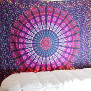 Wandbehang Indisches Mandala Violett