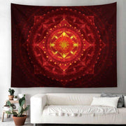 Wandbehang Rot indisch