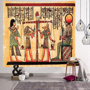 Wandbehang Altägyptische Gottheit