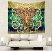 Indischer Elefant Wandbehang