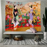 Wandbehang Ancient Geisha