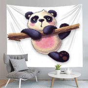 Wandbehang Verspielter Panda