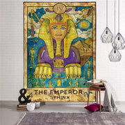Wandbehang Tarotkarte Sphinx