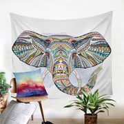 Wandbehang Elefantenkopf